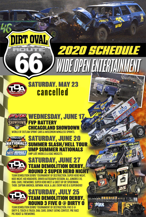 Schedule of Events Team Demo Association