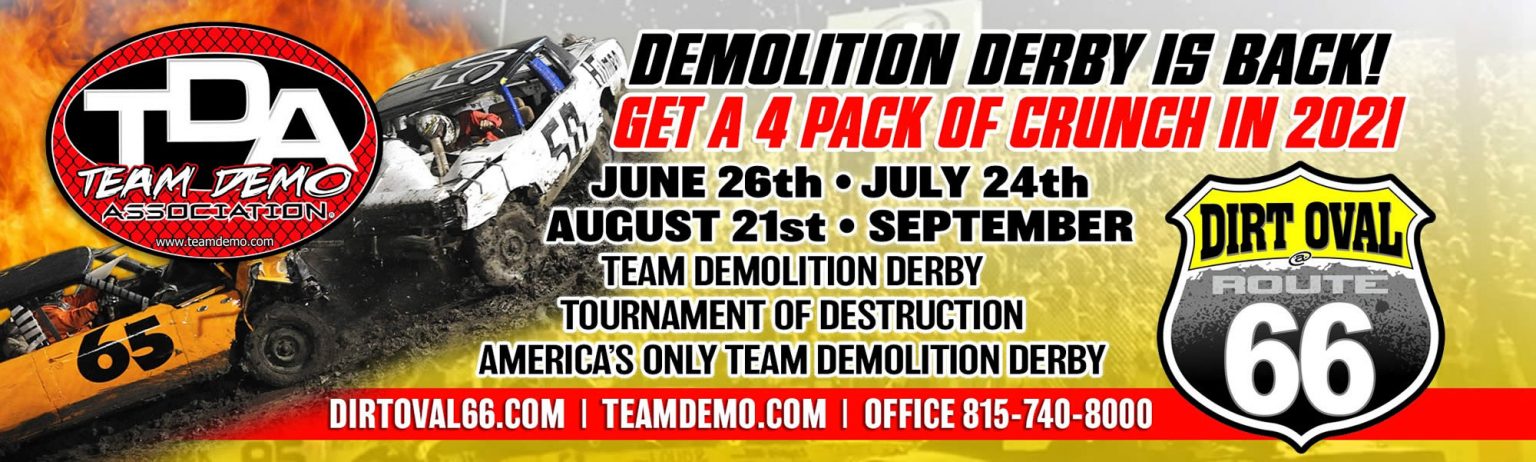 2021 Schedule | Demolition Derby Joliet | Team Demo Events