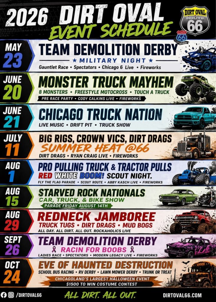 dirt oval 66 events
